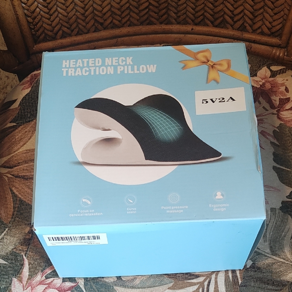 Heated Neck Traction Pillow
